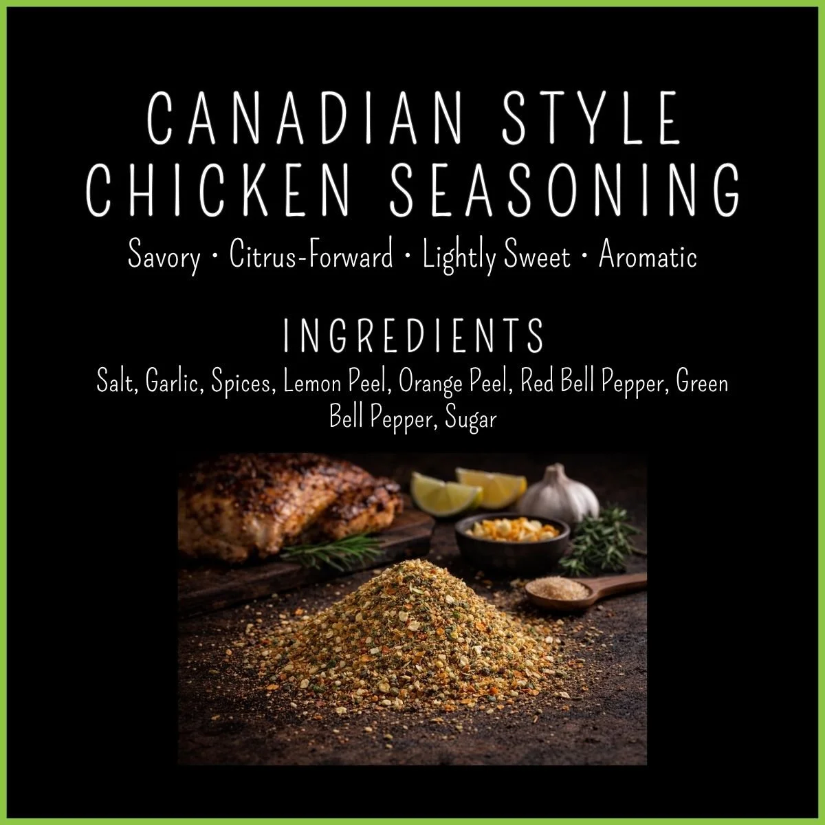 Canadian Style Chicken Seasoning