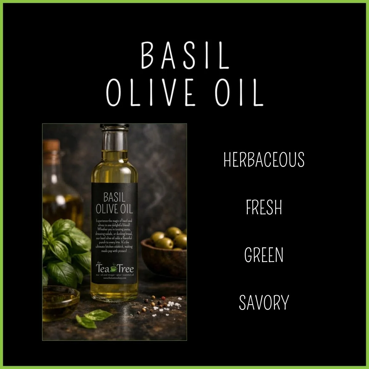 BASIL OLIVE OIL