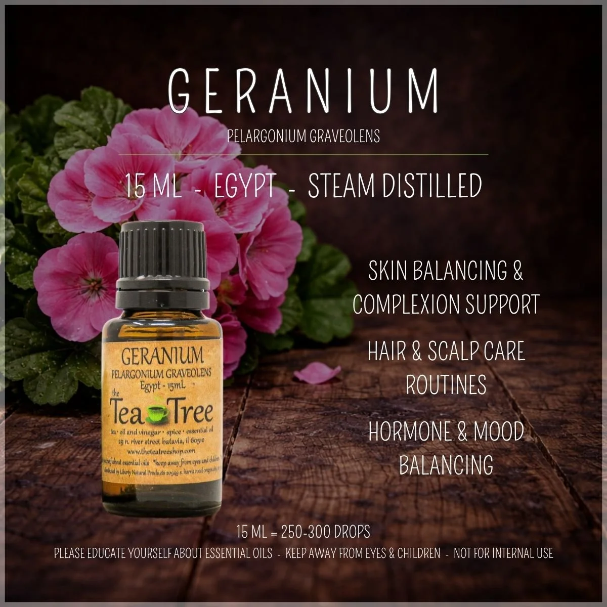 Geranium - Egypt 15 mL