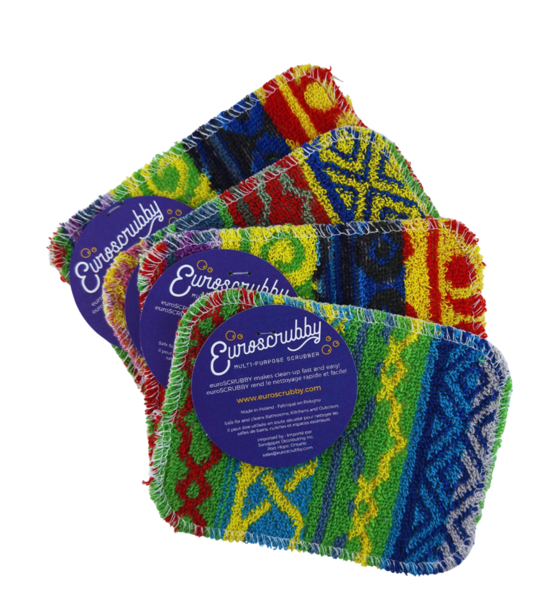 EuroScrubby — natural cotton eco-friendly multi-surface scrubber