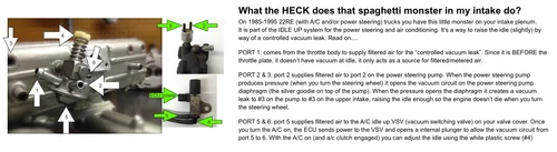 Diagnostic info — 22RE Performance