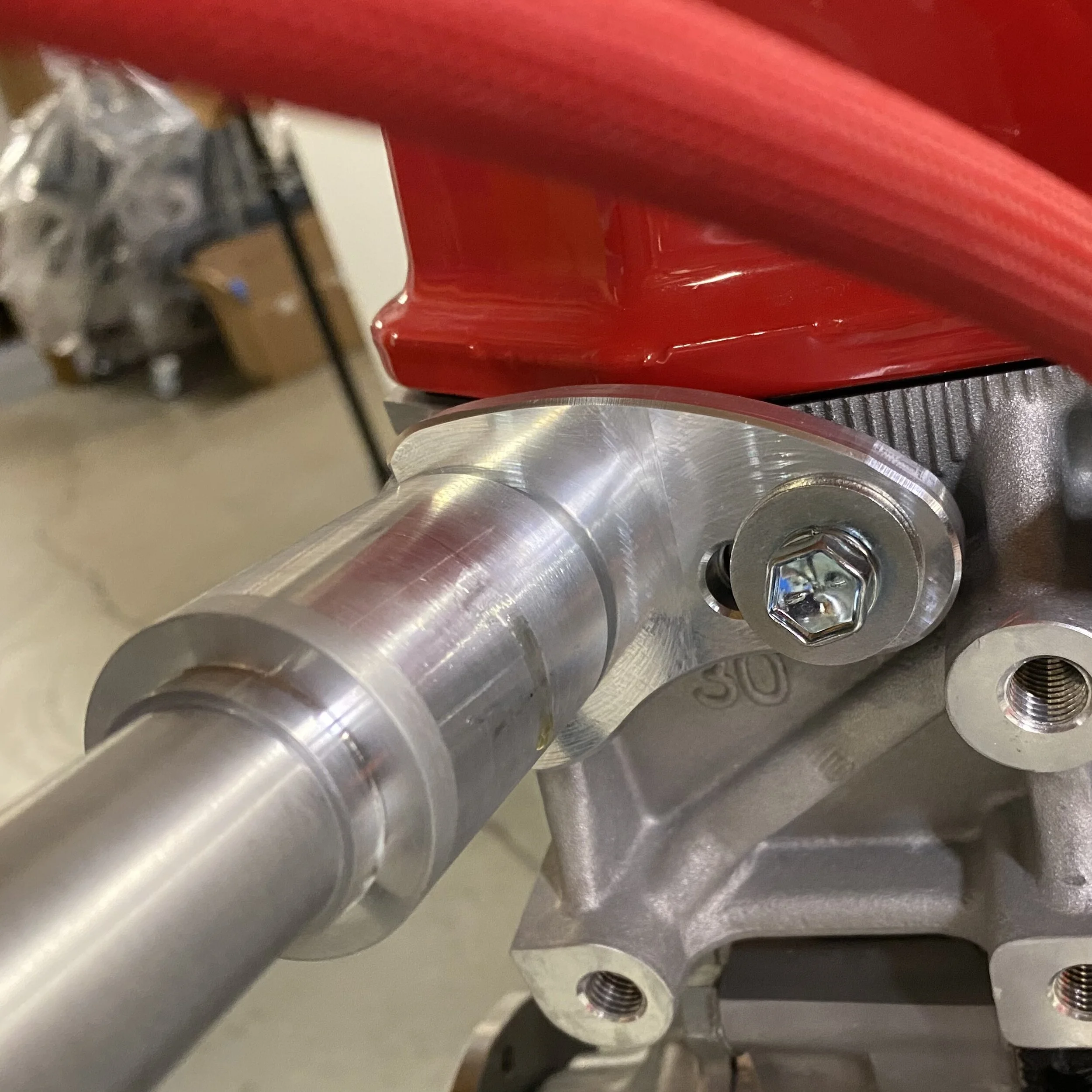 Distributor hold down for D.U.I distributors — 22RE Performance