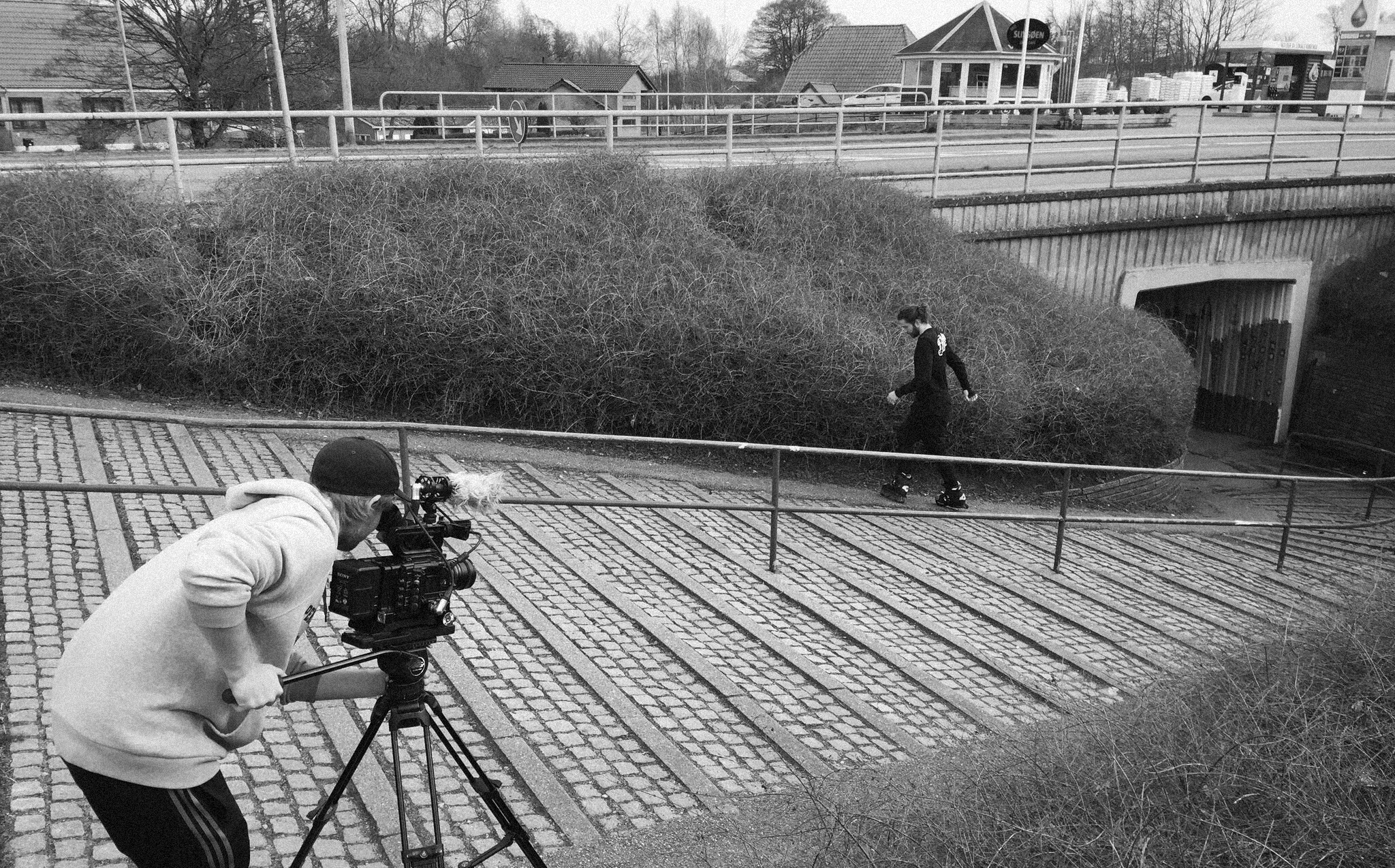 Framing up the shot - Photo courtesy of Jonas Hansson