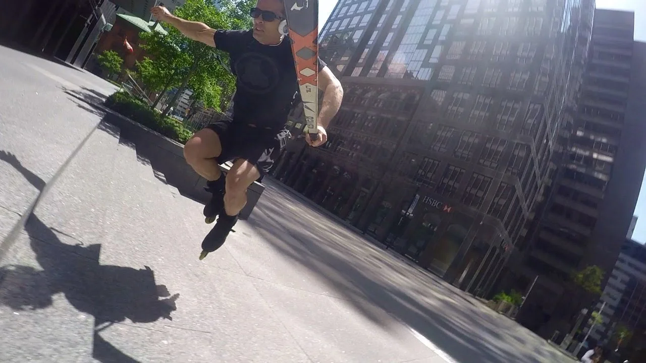 Artless? Narrated City Skating with Bill Stoppard