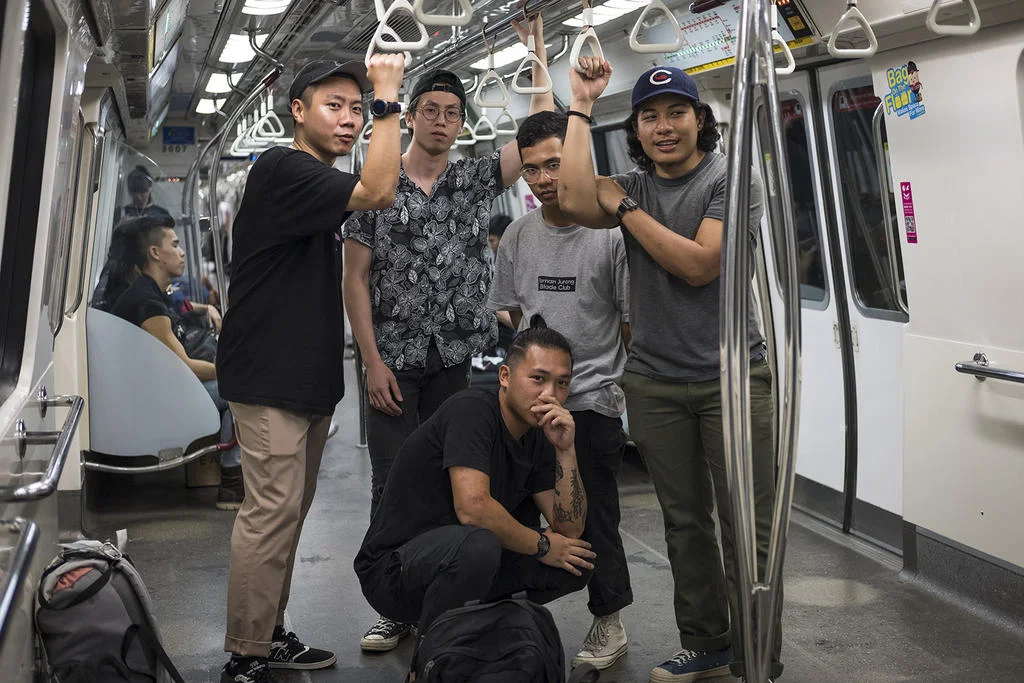 Faces on The Subway: Regular Joes by Day, Daredevil Skaters by Night