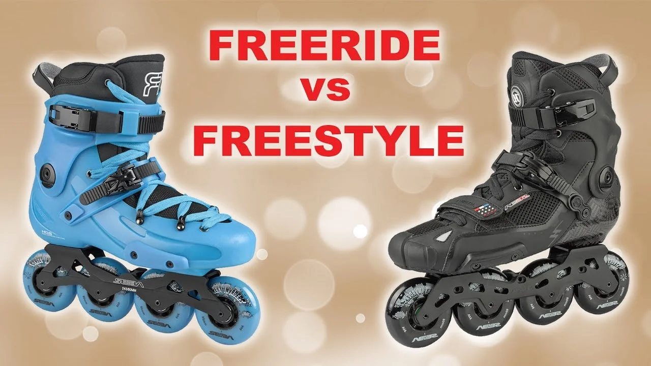 Freeride vs. Freestyle Skates | Tiago