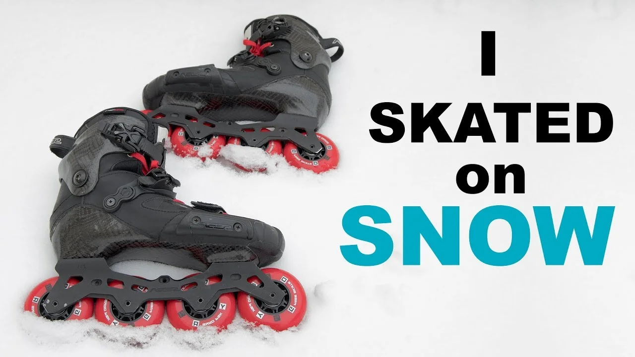 Inline Skating in Snow | Stupid Skate Session #2