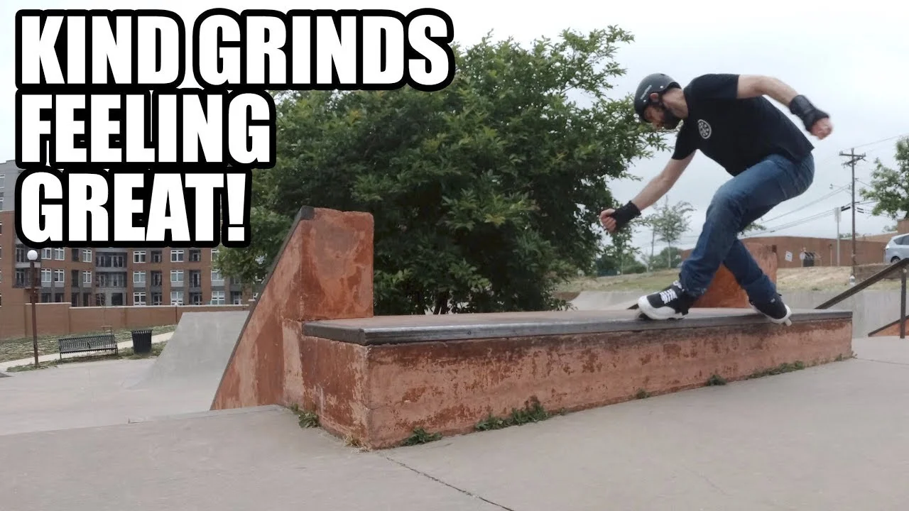 Back to Blading - Kind Grinds Feeling Great | VLOG