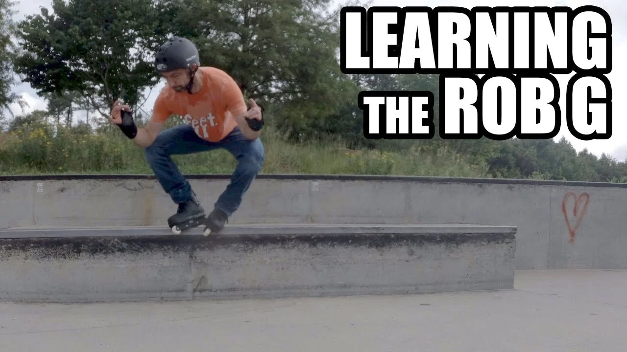 Learning the Rob G - Back to Blading | VLOG