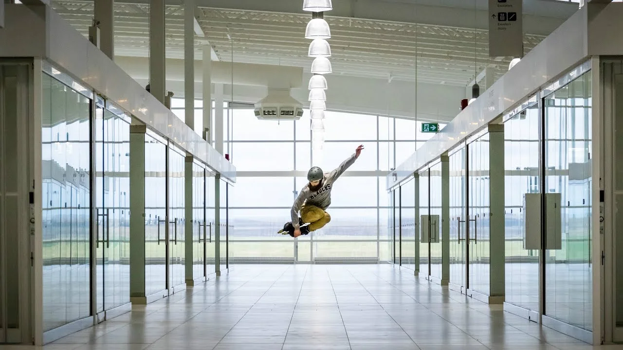 Calgary's New Empty Mall on Rollerblades | Shop Task