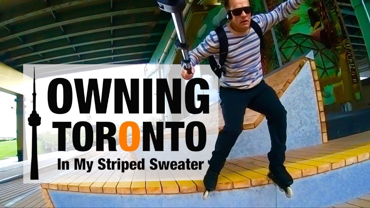 Owning Toronto In My Striped Sweater | Bill Stoppard