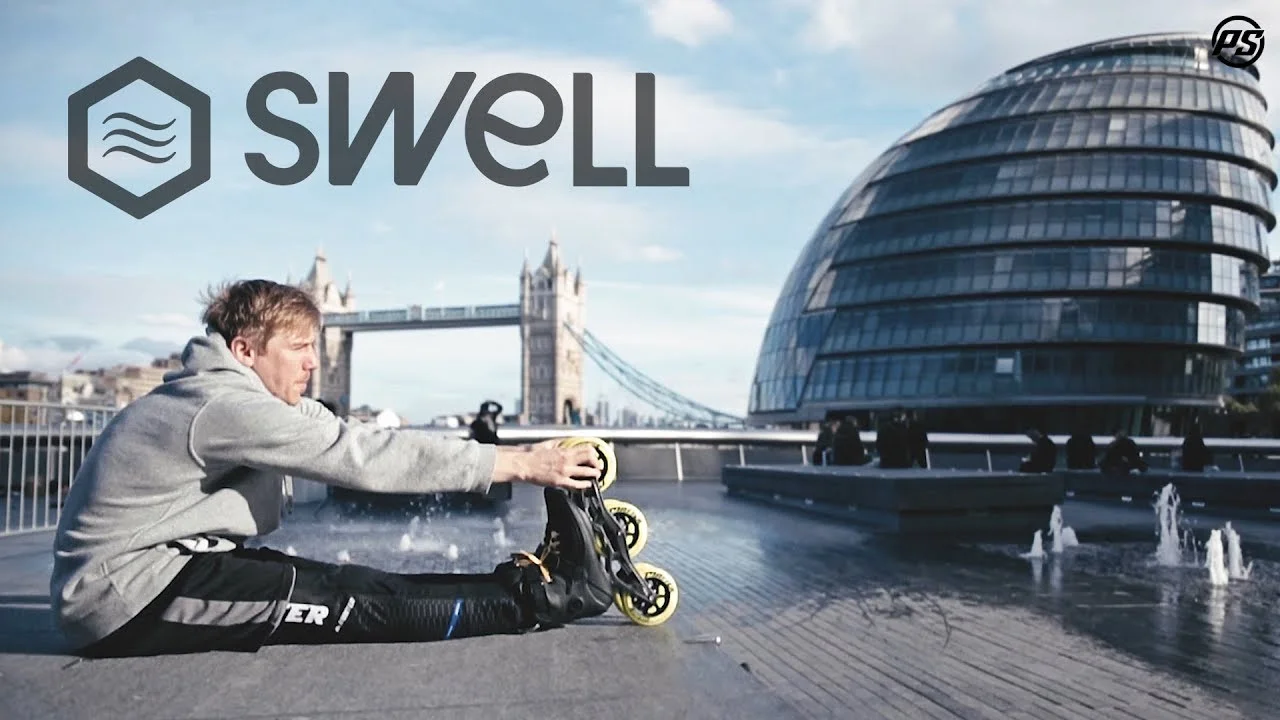 London City on Swell 125's - Powerslide Skates