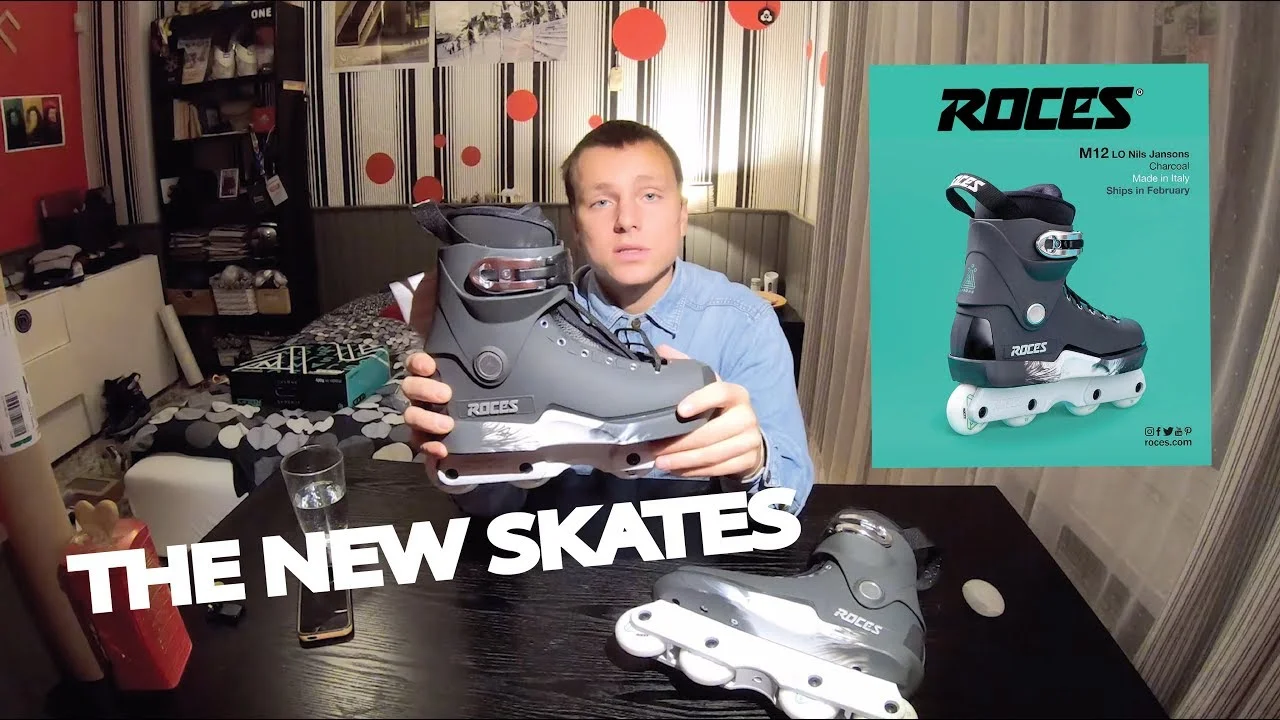Nils Jansons Unboxes His New Pro Skate From Roces