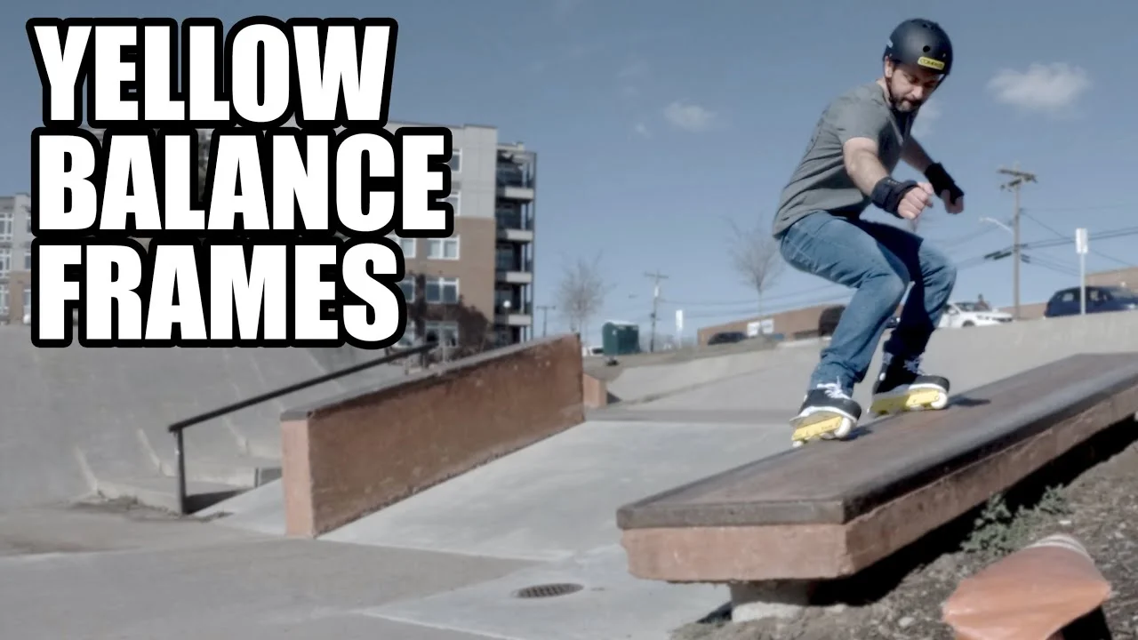 Yellow Balance Frames | Back to Blading