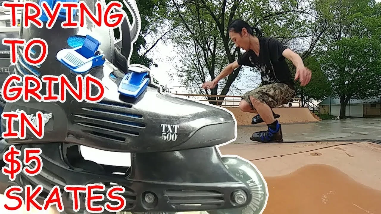 Tri Tri-Rudolf's Will It Grind Episode 1: The $5 Thrift Store Skate