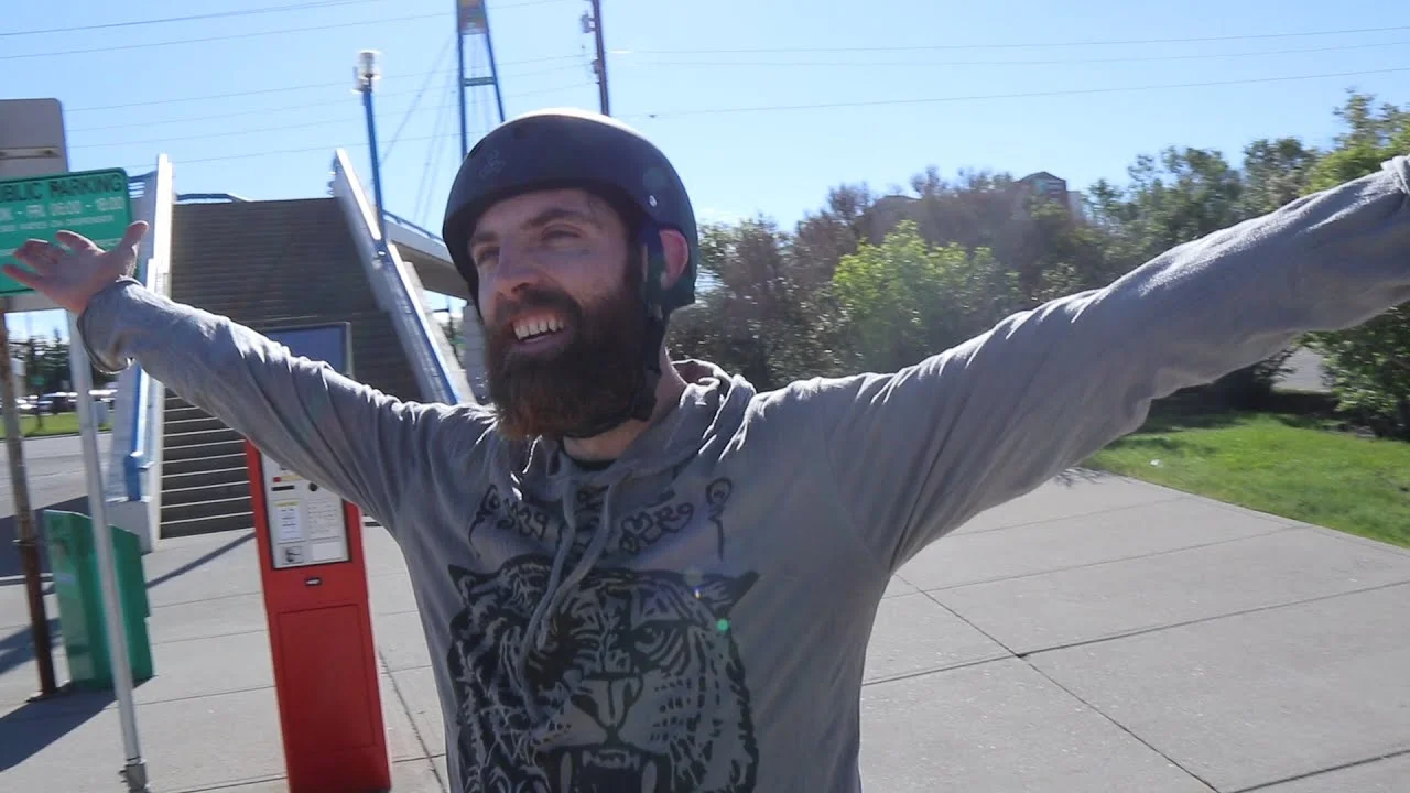 The Biggest Stair Ride of Shaun Unwin's Life
