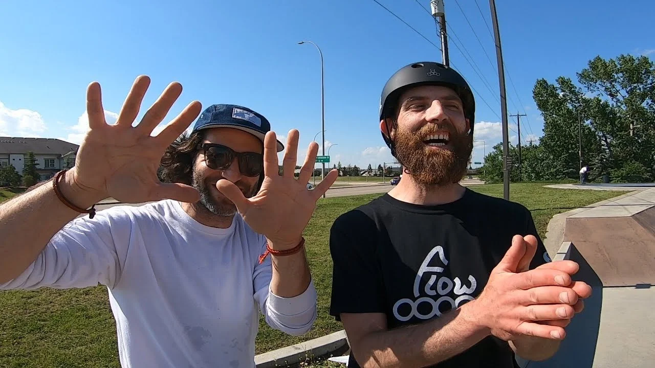 Sunshine and Love on Inline Skates with Shaun Unwin