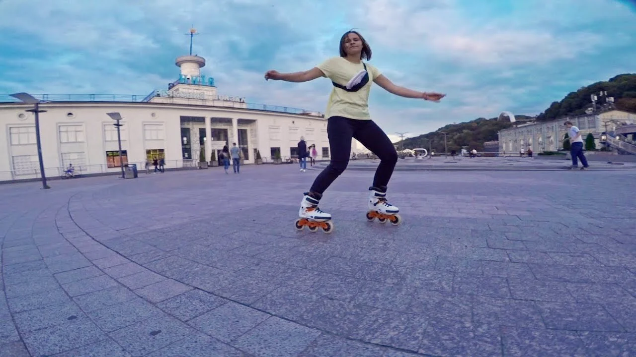 Freeskating in Kiev with Anya