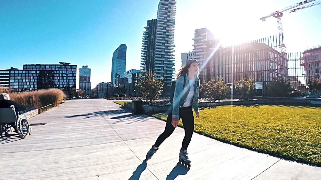 Nazar On Wheel's in Exploring Milan