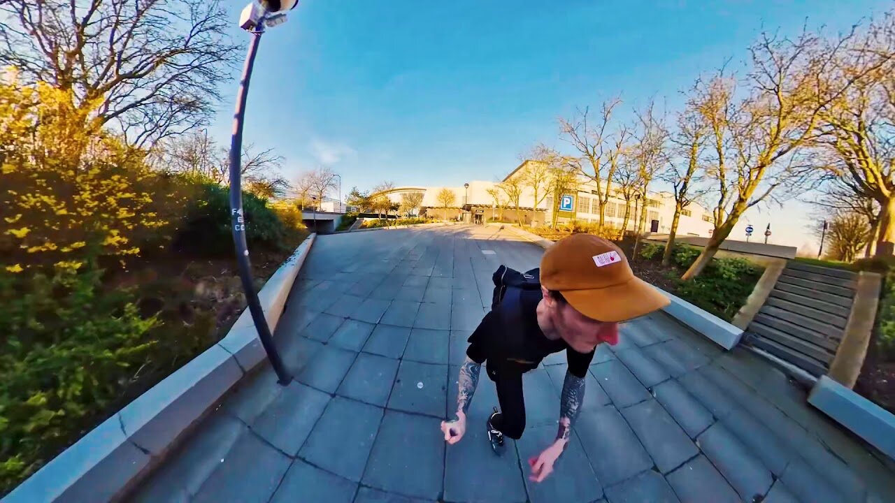 Milton Keynes sunny roll on the Insta 360