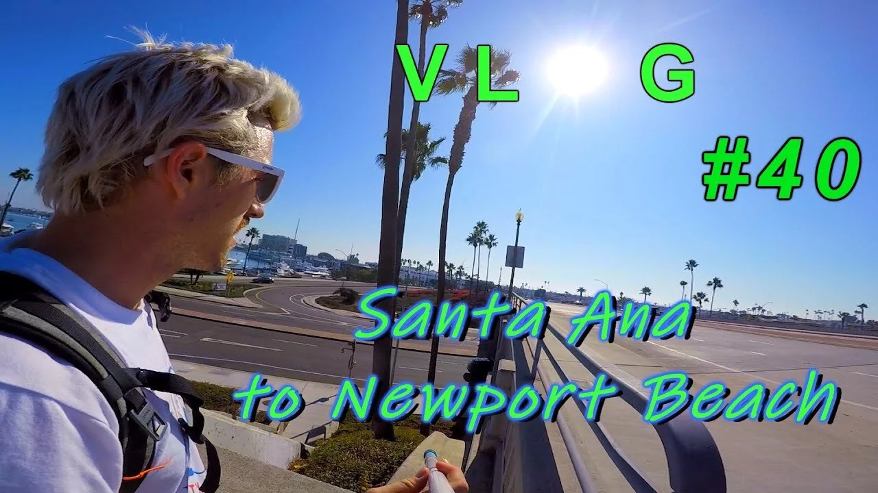 ATXrollerblader cruises through Newport Beach