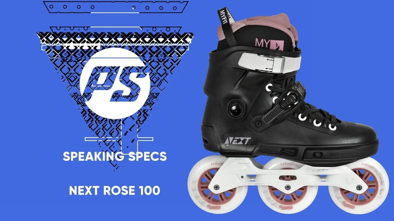 Powerslide NEXT Rose 100 Speaking Specs