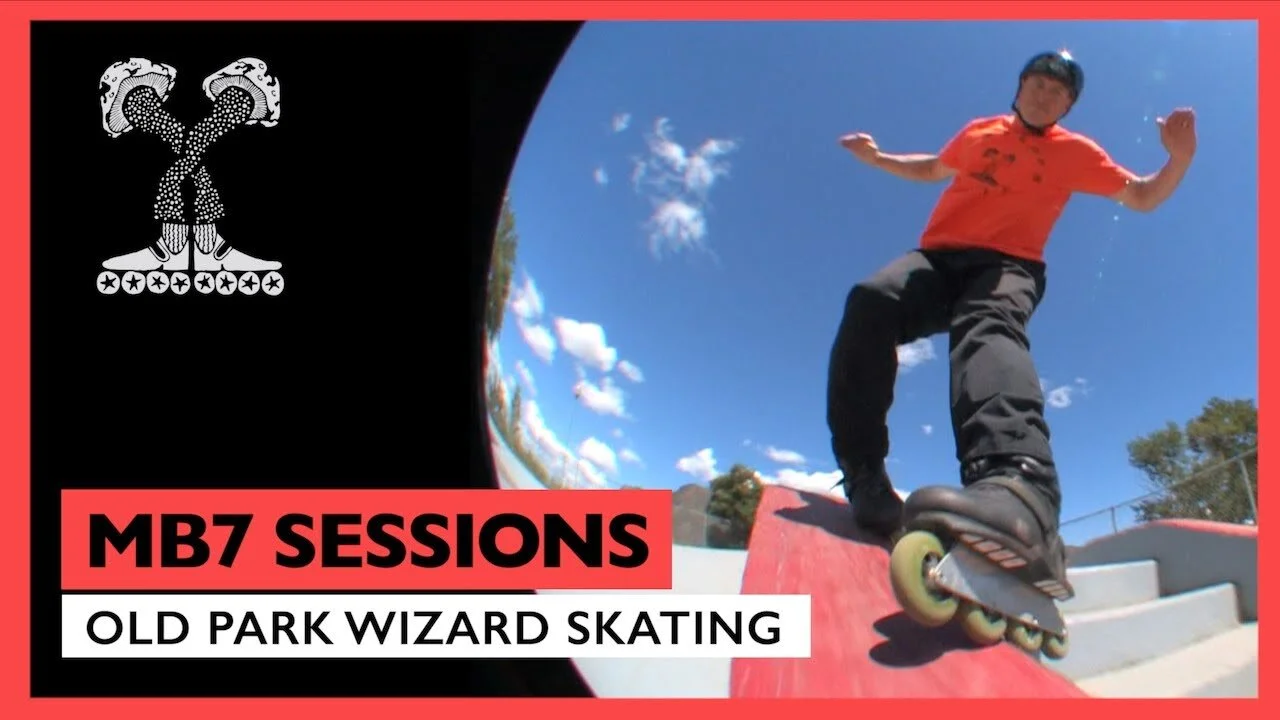 Mushroom Blading's Old Skatepark Wizarding
