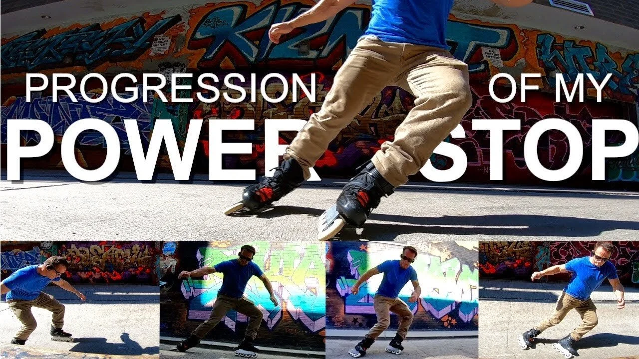 Bill's progression on learning Powerstops
