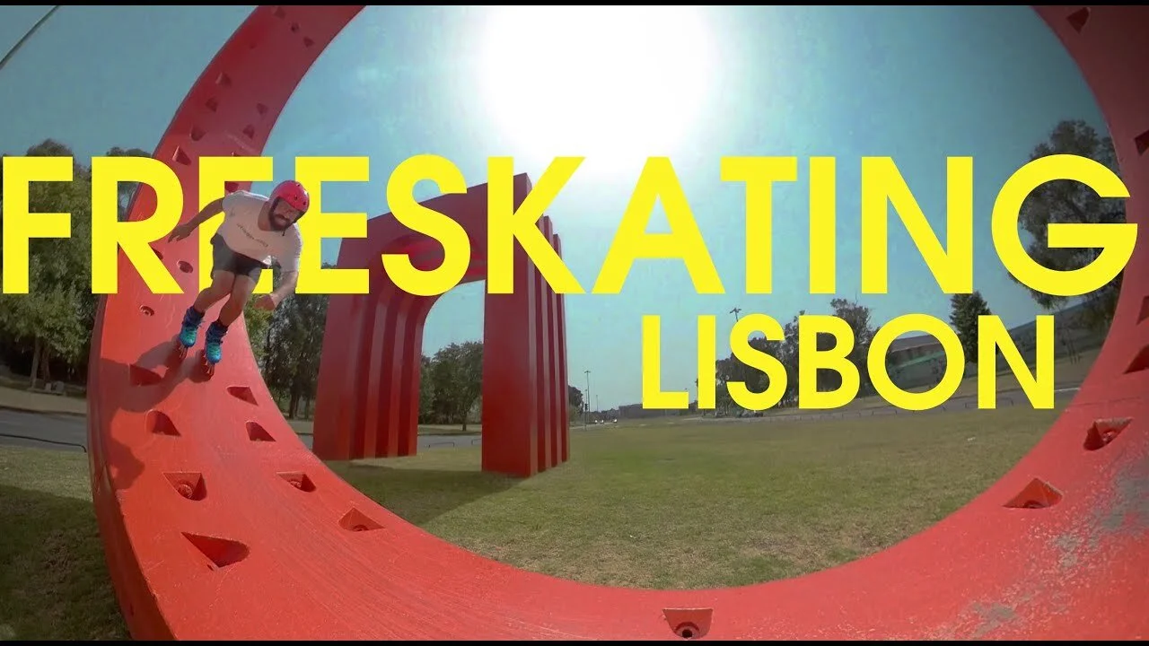 Ricardo goes free skating in Lisbon