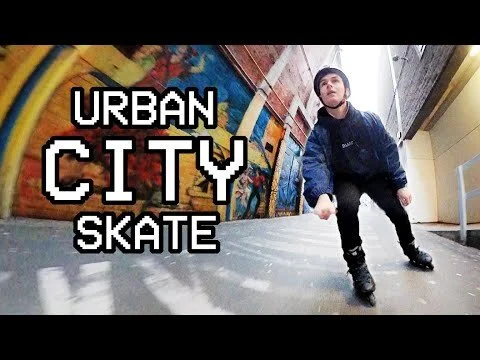 Brandon Drummond freeskates with the new Insta360 ONE R