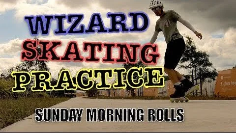 Aussie Inline Skater's Sunday Morning Wizard Practice 