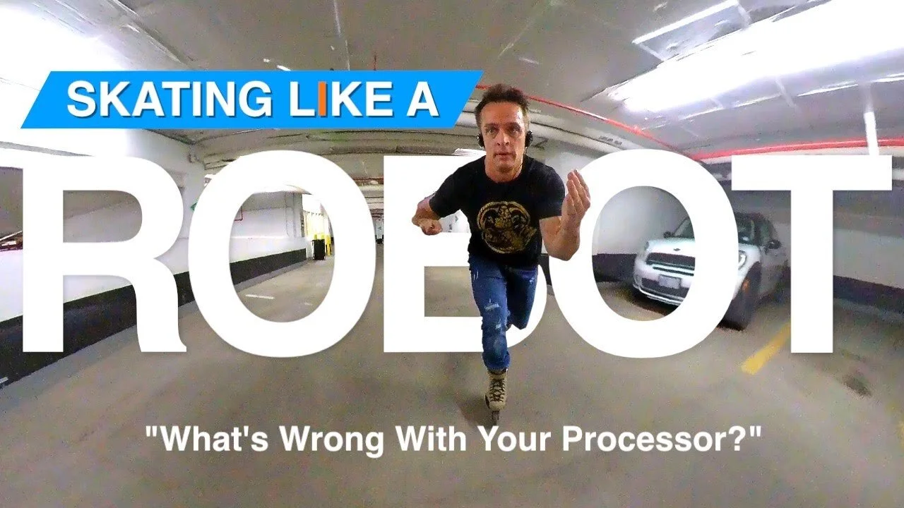Bill Stoppard Skating Like A Robot