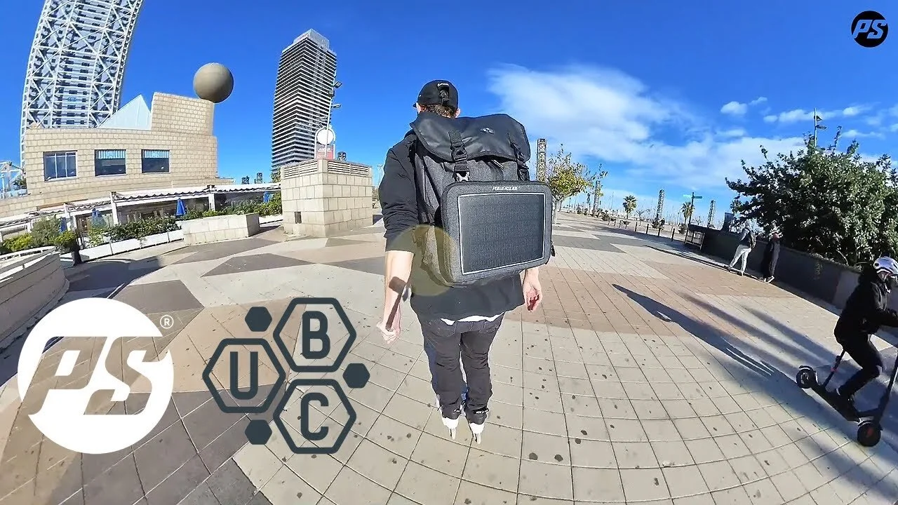 Nick Lomax Tests The UBC Commuter Backpack &amp; Solar Source