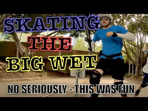 A Wet Weather Skate With AIS