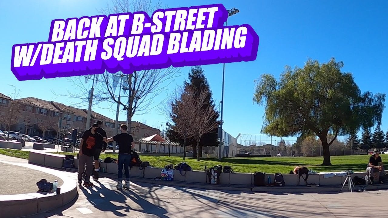 Blading on the Brain's Back at B-Street 