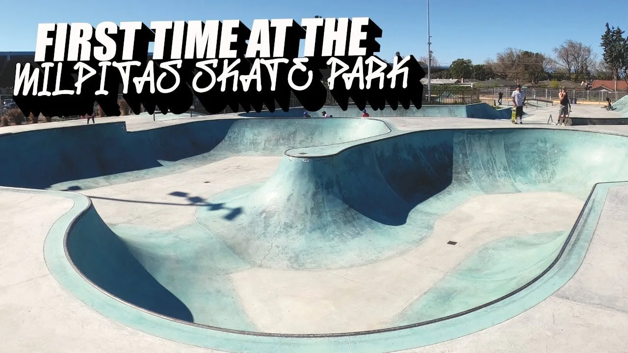 First Time At Milpitas Skate Park With Blading on the Brain