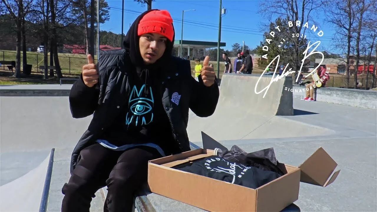 Julian Bah Unboxes His Adapt Brutale Signature Skate