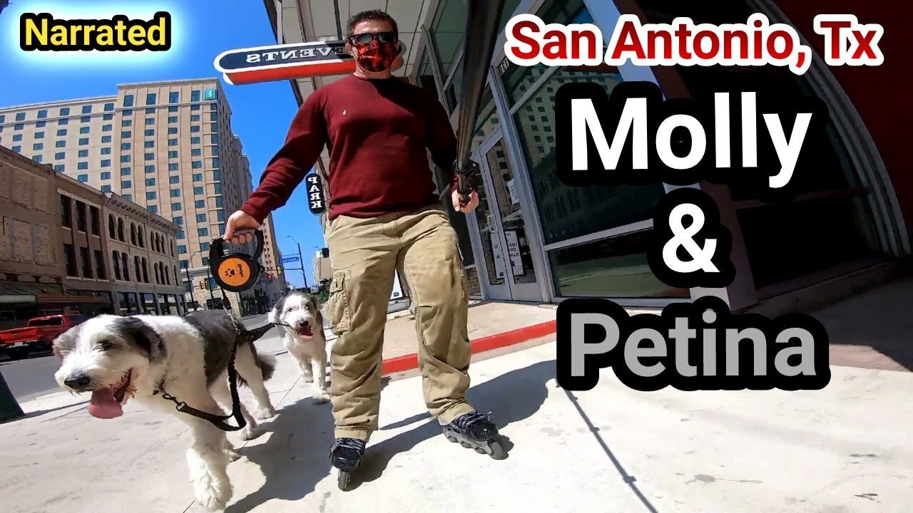 James Mackey goes skating through San Antonio with friends