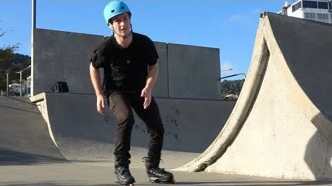 Brandon Drummond's Happiness on Aggressive Inline Skates