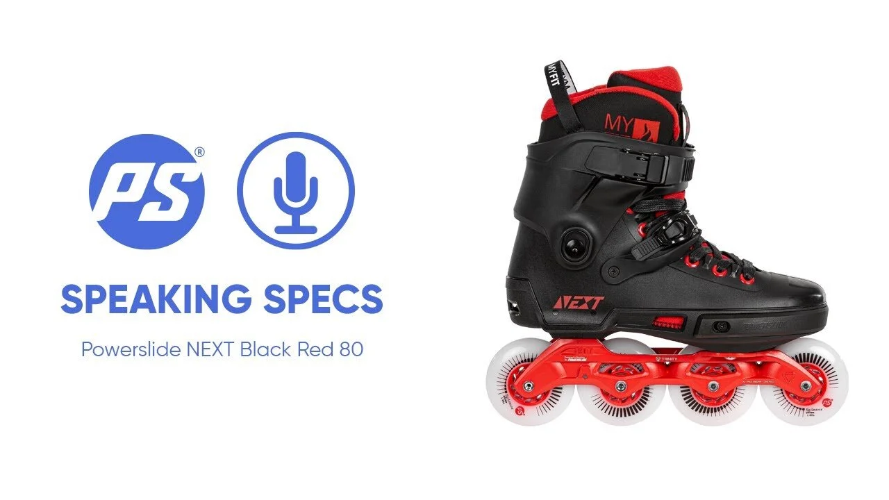 Speaking Specs Powerslide's Next Black Red 80