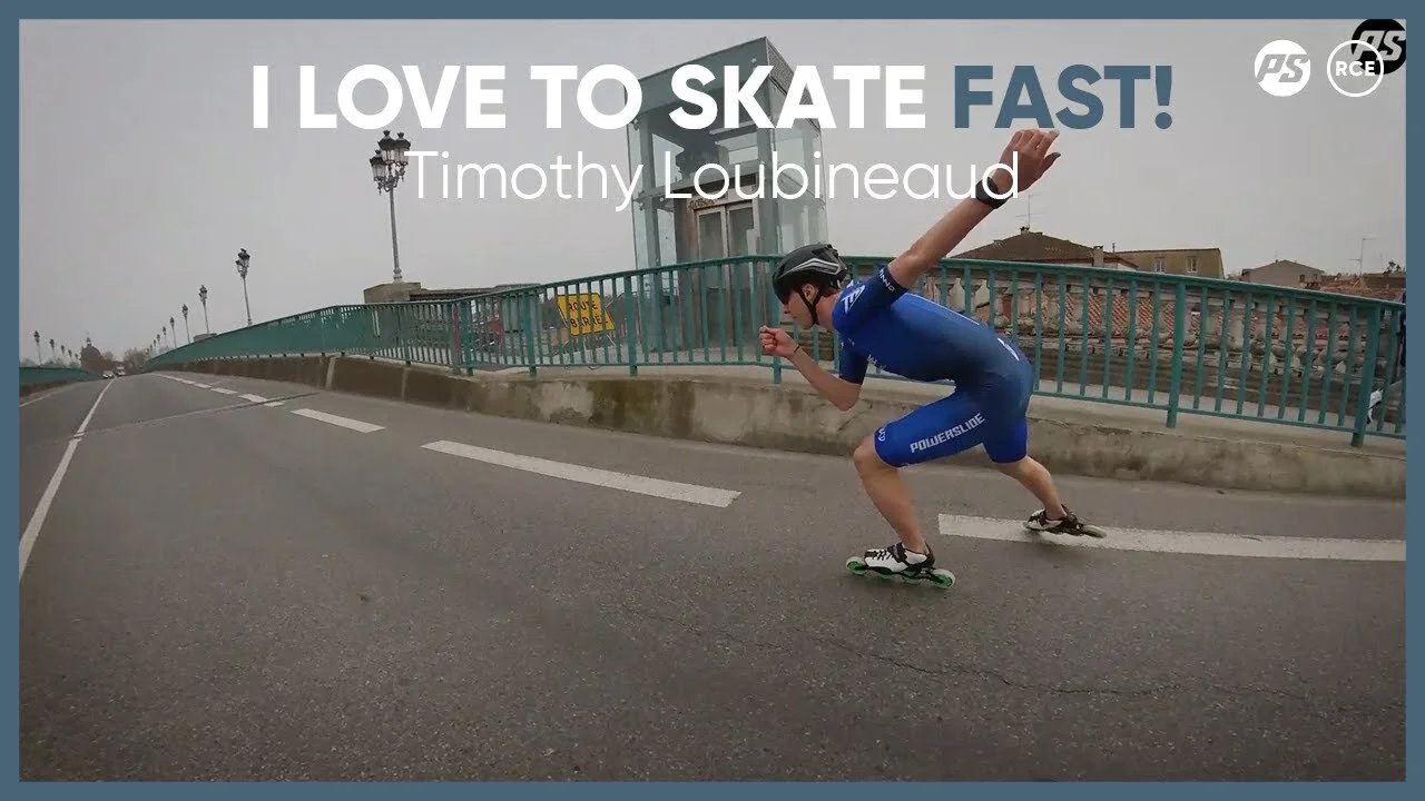 Timothy Loubineaud Loves To Skate Fast!
