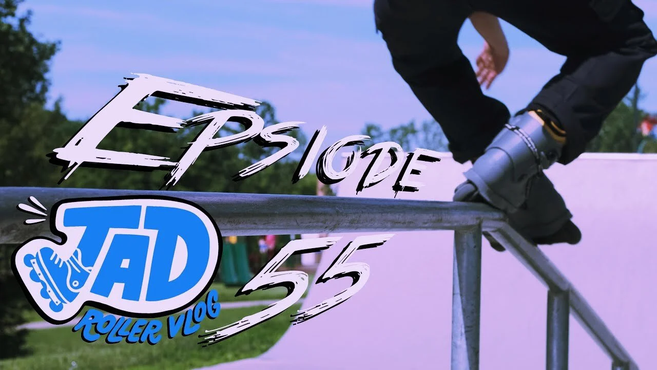 JADRollerVLOG episode 55: Rail Jam