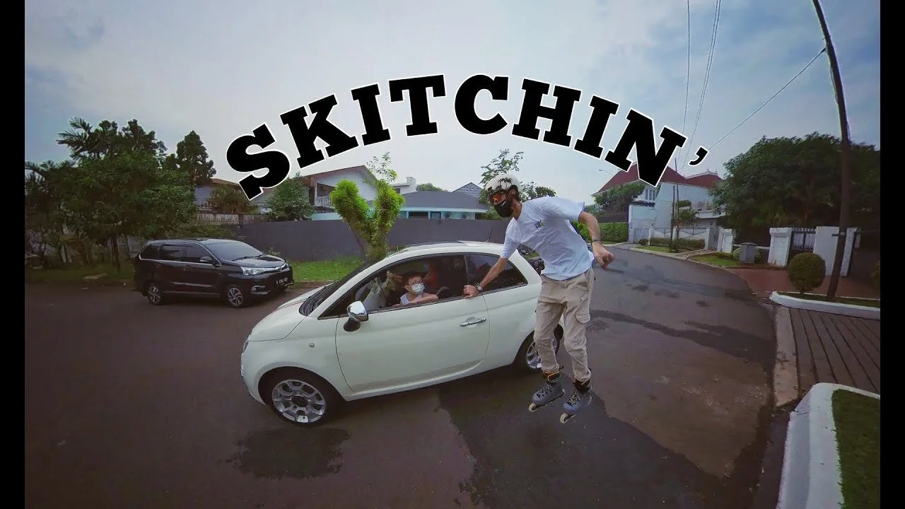 Thomas Nawilis Is Skitchin'