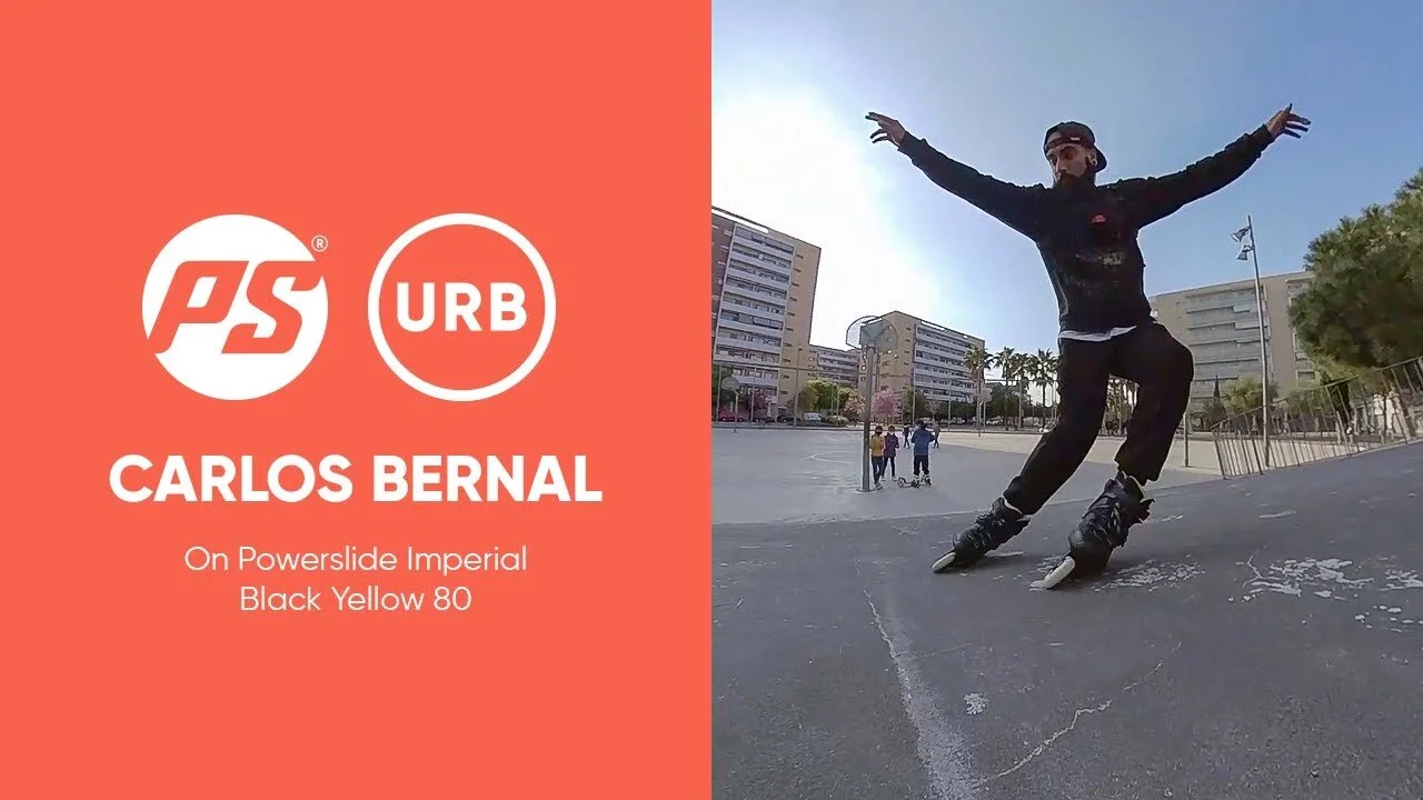Carlos Bernal on Powerslide Imperial Black Yellow 80s