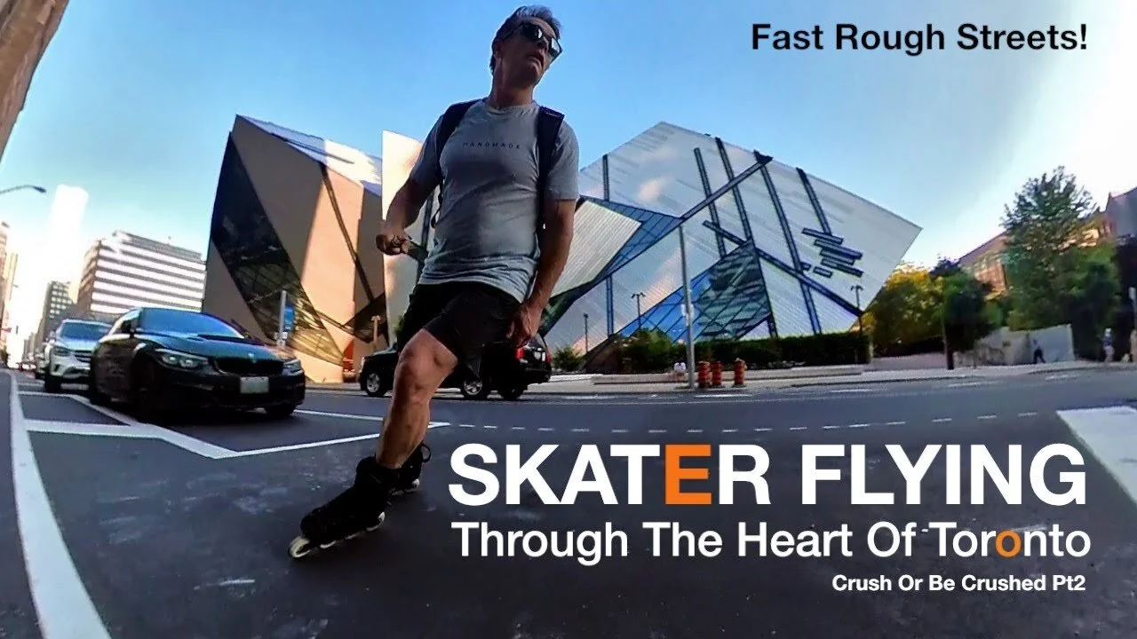 Bill Stoppard Flies Through The Heart of Toronto