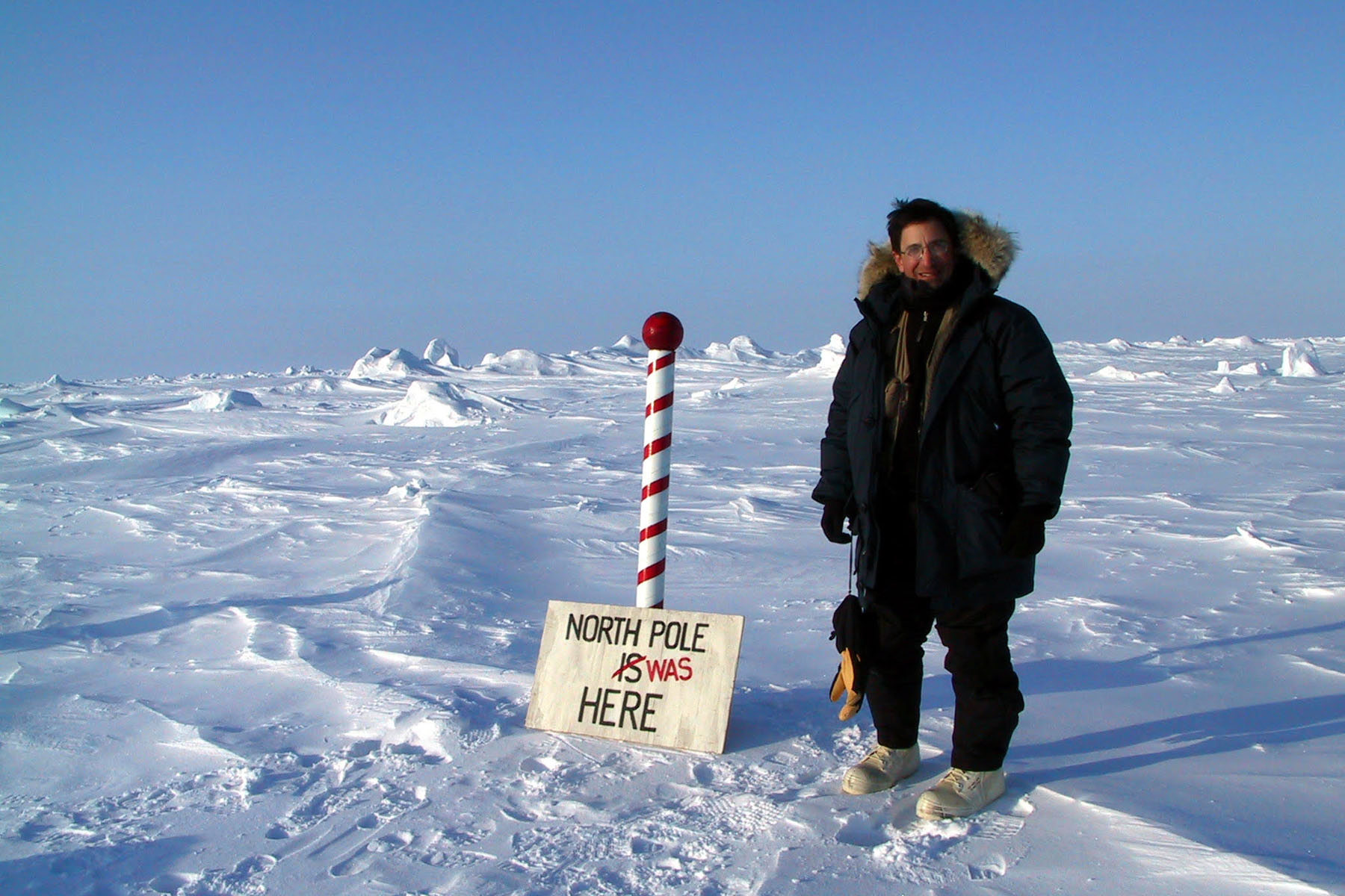 Journalist Andrew Revkin has been writing about climate change for more than two decades. Photo: Peter West / National Science Foundation