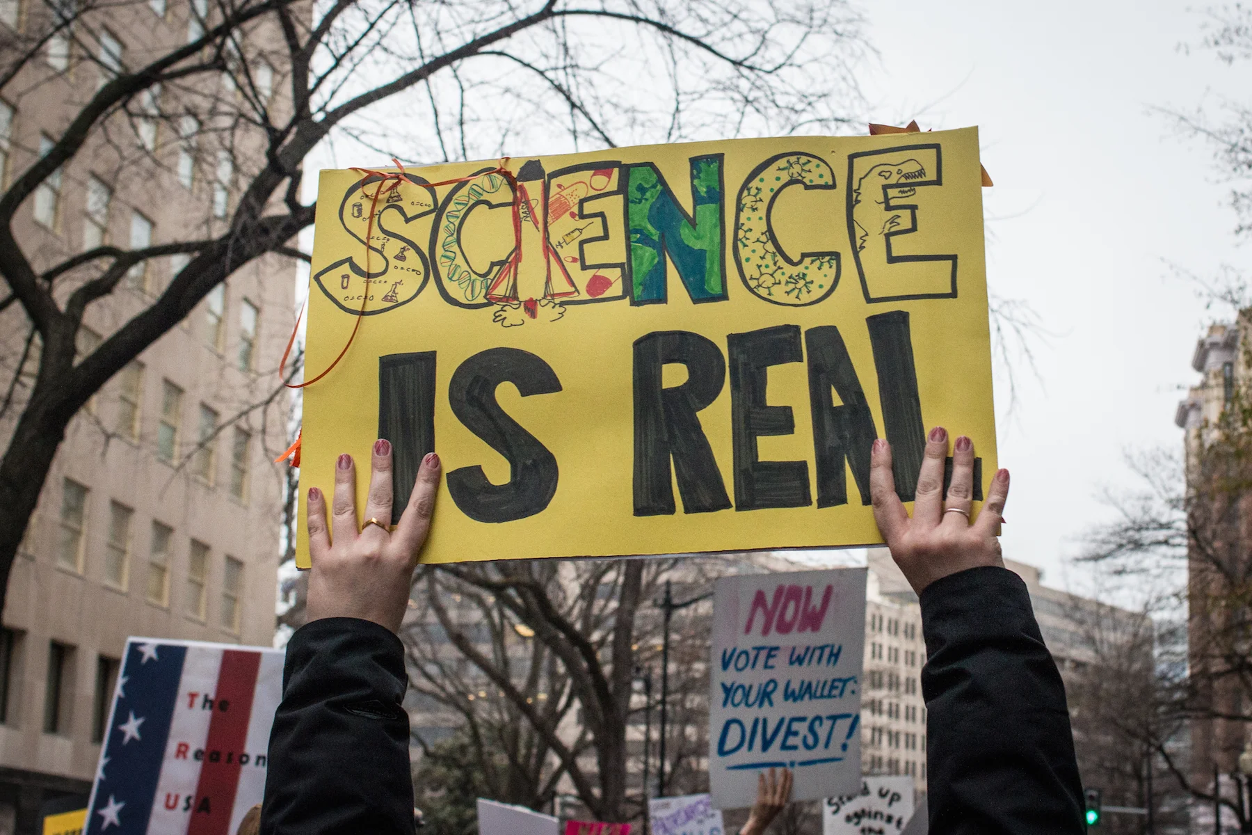 Thousands of scientists are taking to the streets this weekend to demand respect for science and scientists. The March for Science on Washington, and in hundreds of cities around the country and world, takes place on April 22nd. 