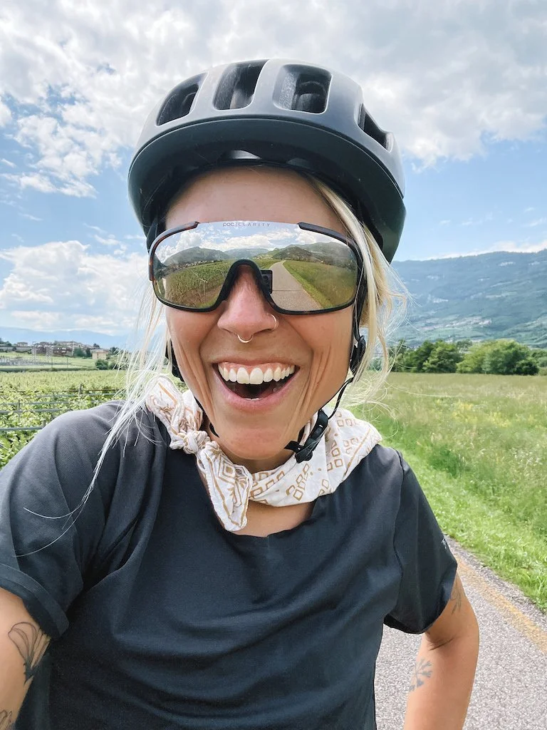 happy kara bikepacking