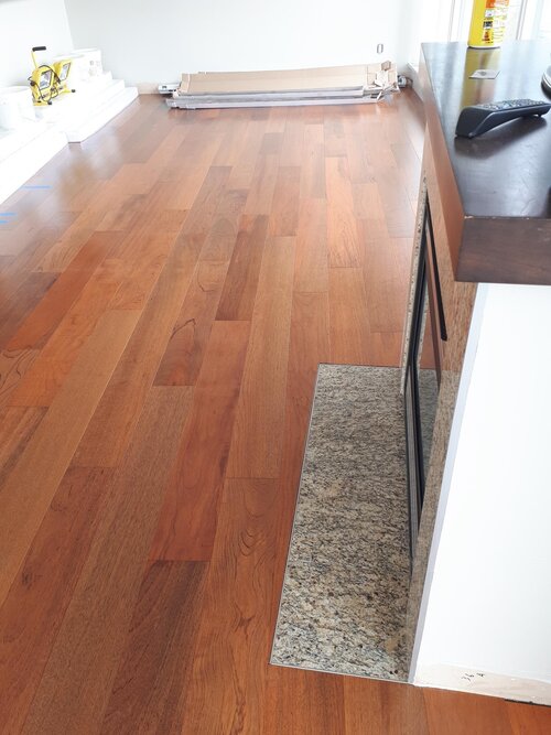 How To Install Hardwood Floors Over A, Can You Put Hardwoods On A Slab