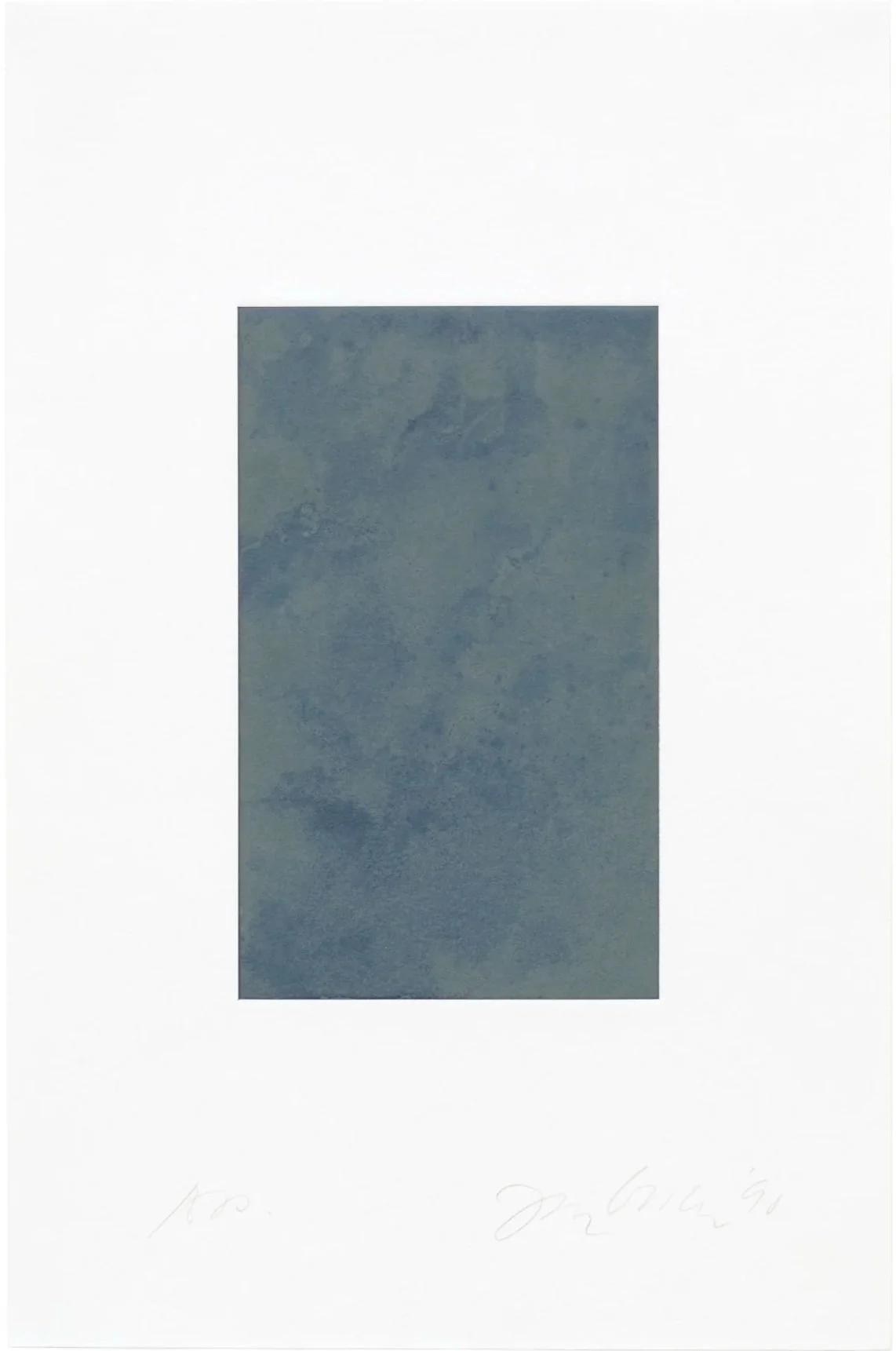  Water Etching 5 , 1990, etching, 20" x 13"